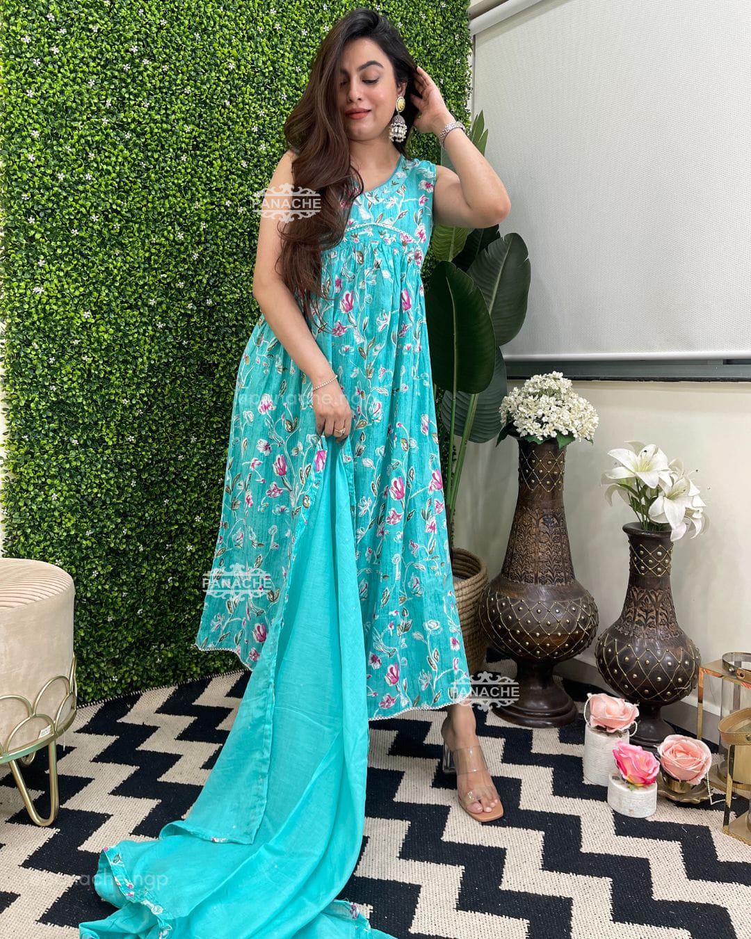 Akshar Designer Printed Cotton Kurti With Bottom Dupatta Wholesale Shop In Surat
